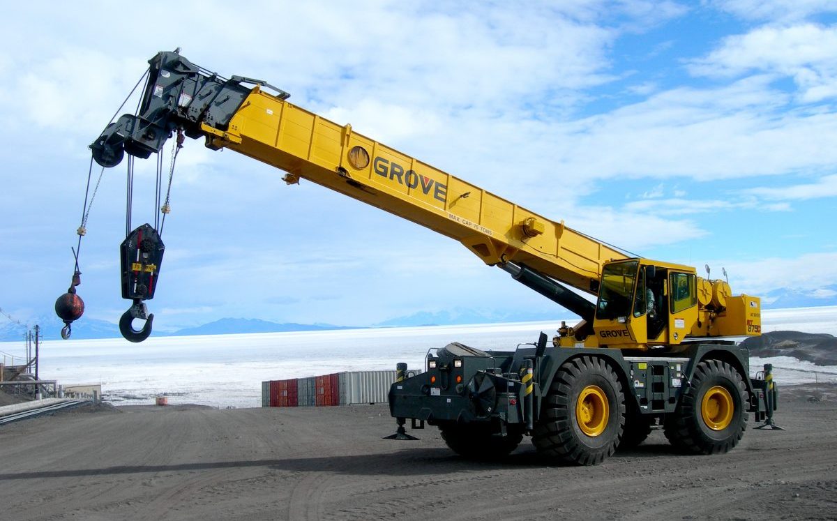 manutention grues téléscopiques